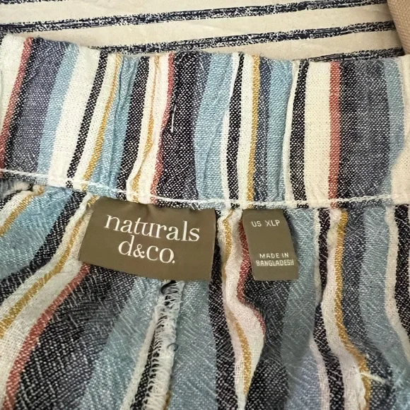 Denim&Co Pants Jumpsuits Qvc Denim Co Naturals Petite